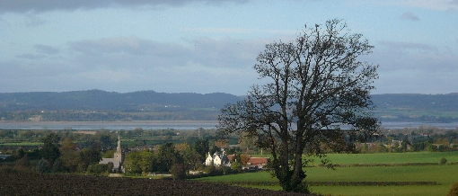 Elberton and the River Severn