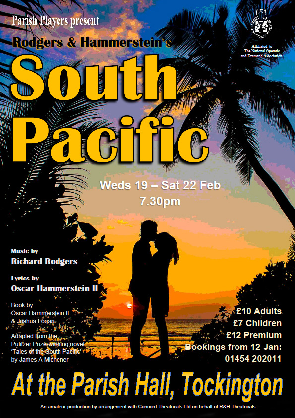 South Pacific poster