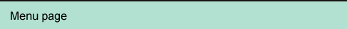 Menu Page